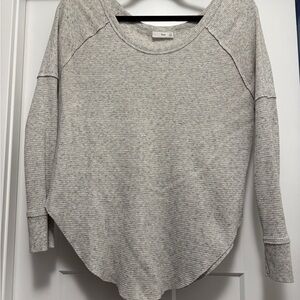 TNA Heather Gray Knit Sweater